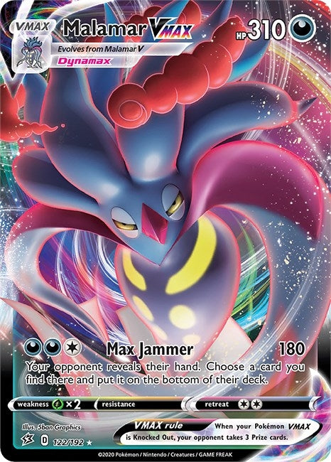 Image for Malamar VMAX (SWSH02: Rebel Clash) (122/192) - Pokemon