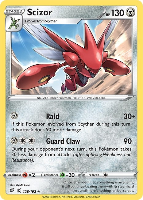 Image for Scizor (SWSH02: Rebel Clash) (128/192) - Pokemon