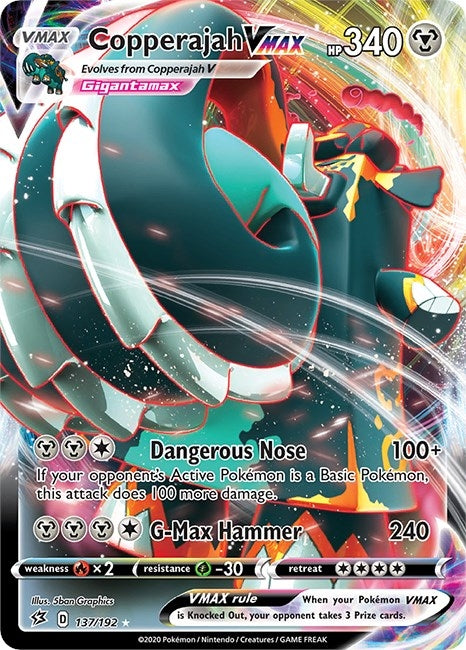 Image for Copperajah VMAX (SWSH02: Rebel Clash) (137/192) - Pokemon