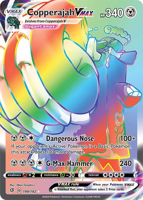 Image for Copperajah VMAX (Secret) (SWSH02: Rebel Clash) (199/192) - Pokemon