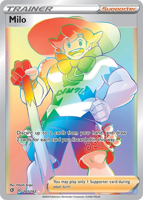 Image for Milo (Secret) (SWSH02: Rebel Clash) (201/192) - Pokemon