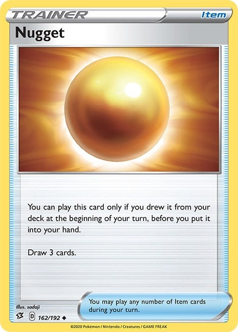 Image for Nugget (SWSH02: Rebel Clash) (162/192) - Pokemon