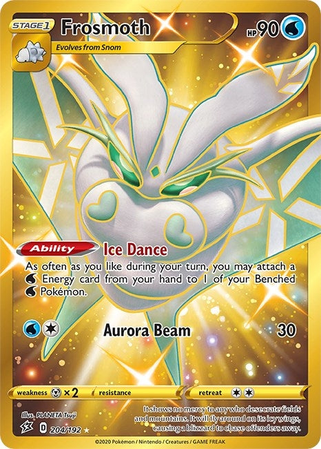Image for Frosmoth (Secret) (SWSH02: Rebel Clash) (204/192) - Pokemon