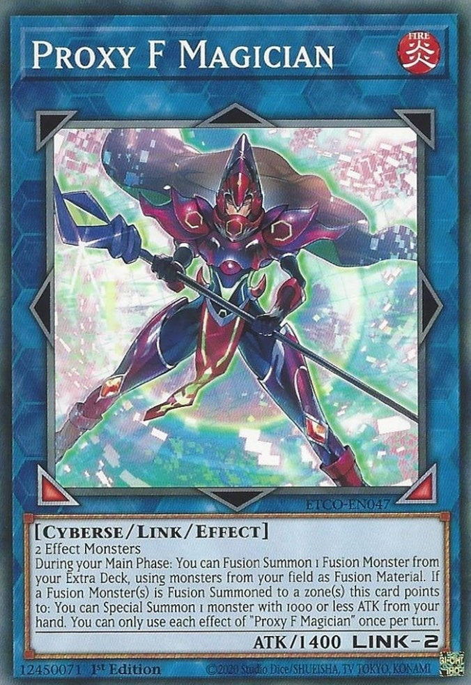 Image for Proxy F Magician (Eternity Code) (ETCO-EN047) - YuGiOh
