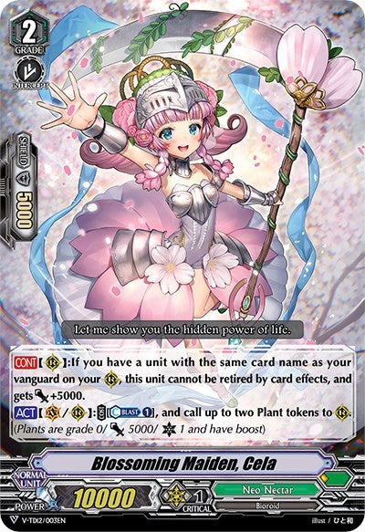 Image for Blossoming Maiden, Cela (V-TD12) (V-TD12/003EN)