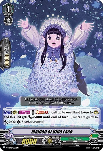 Image for Maiden of Blue Lace (RRR Foil) (V-TD12) (V-TD12/007EN)