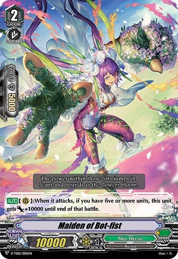 Image for Maiden of Bot-fist (RRR Foil) (V-TD12) (V-TD12/005EN)