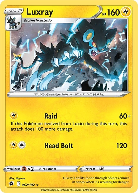 Image for Luxray (Deck Exclusives) (062/192) - Pokemon