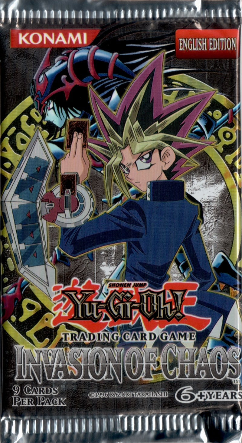 Image for Invasion of Chaos Booster Pack - Worldwide English [Unlimited Edition] - YuGiOh