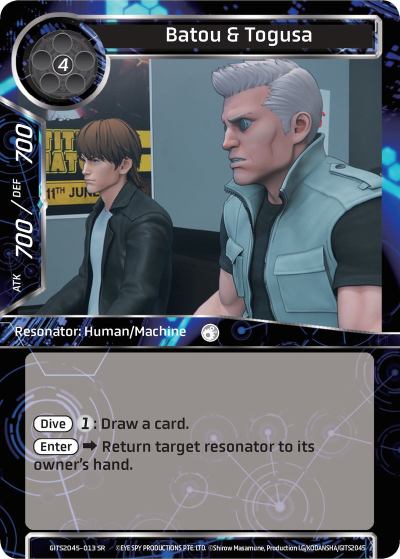Image for Batou & Togusa (Ghost in the Shell SAC_2045) (GITS2045-013) - Force of Will