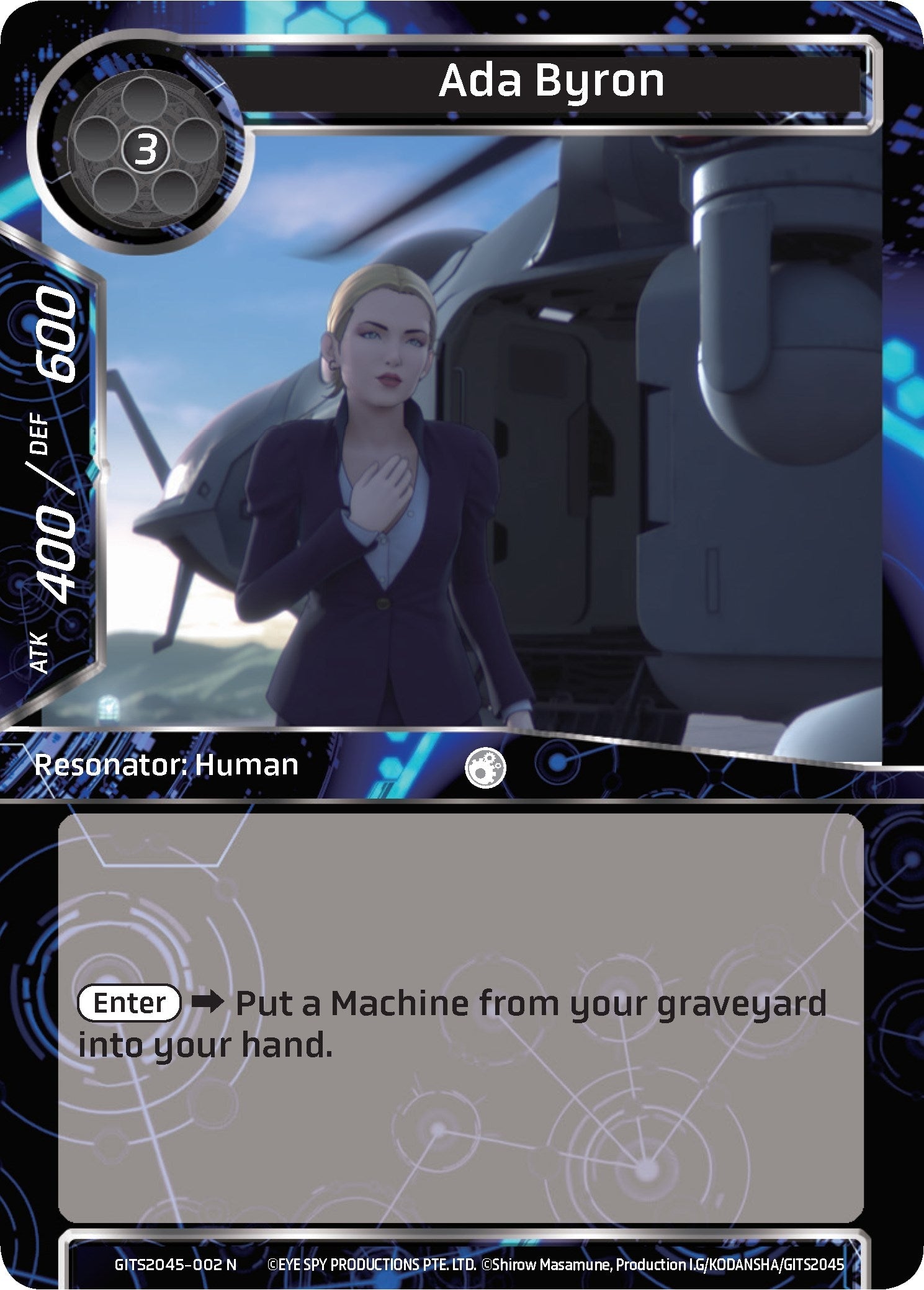 Image for Ada Byron (Ghost in the Shell SAC_2045) (GITS2045-002) - Force of Will