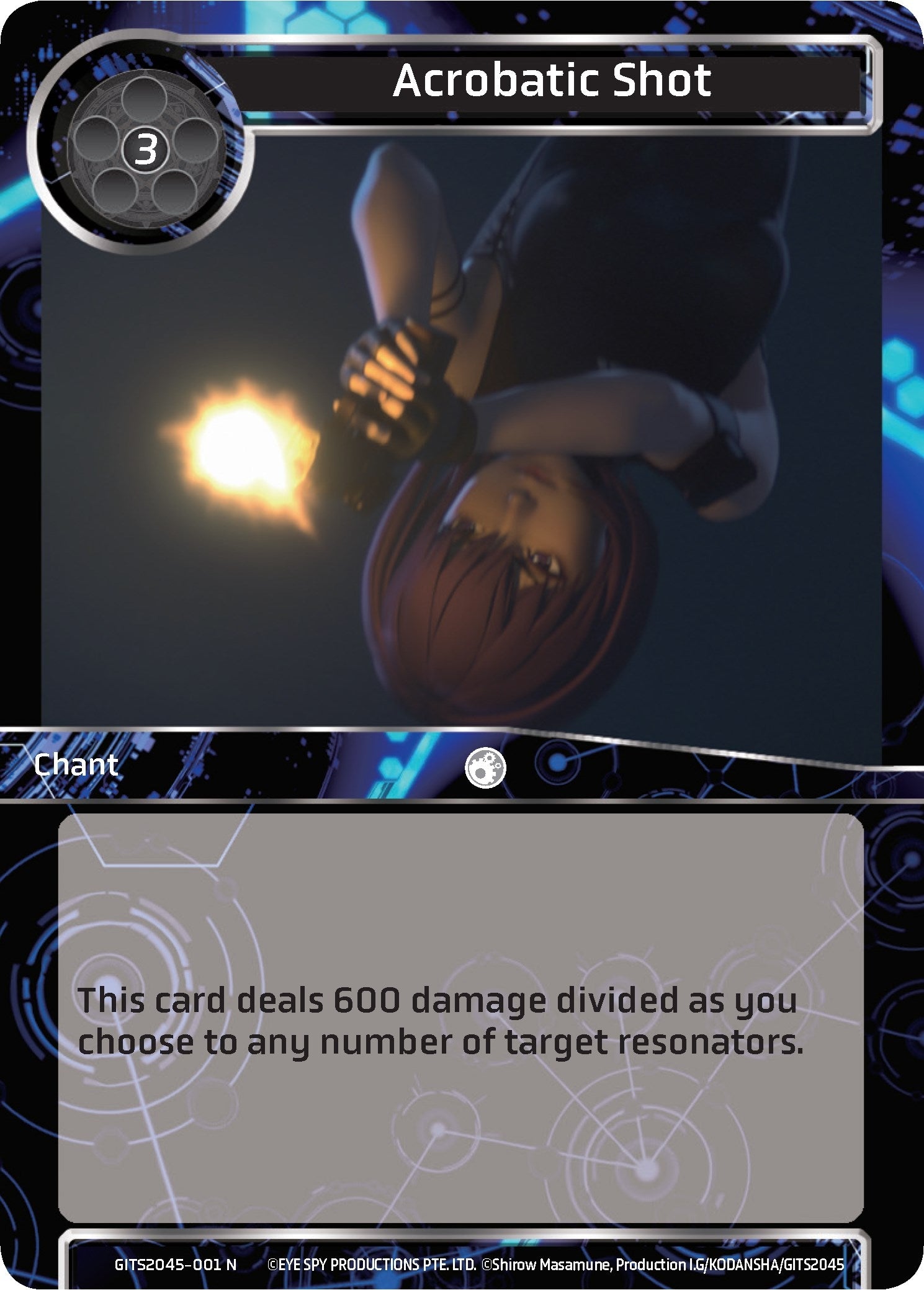 Image for Acrobatic Shot (Ghost in the Shell SAC_2045) (GITS2045-001) - Force of Will