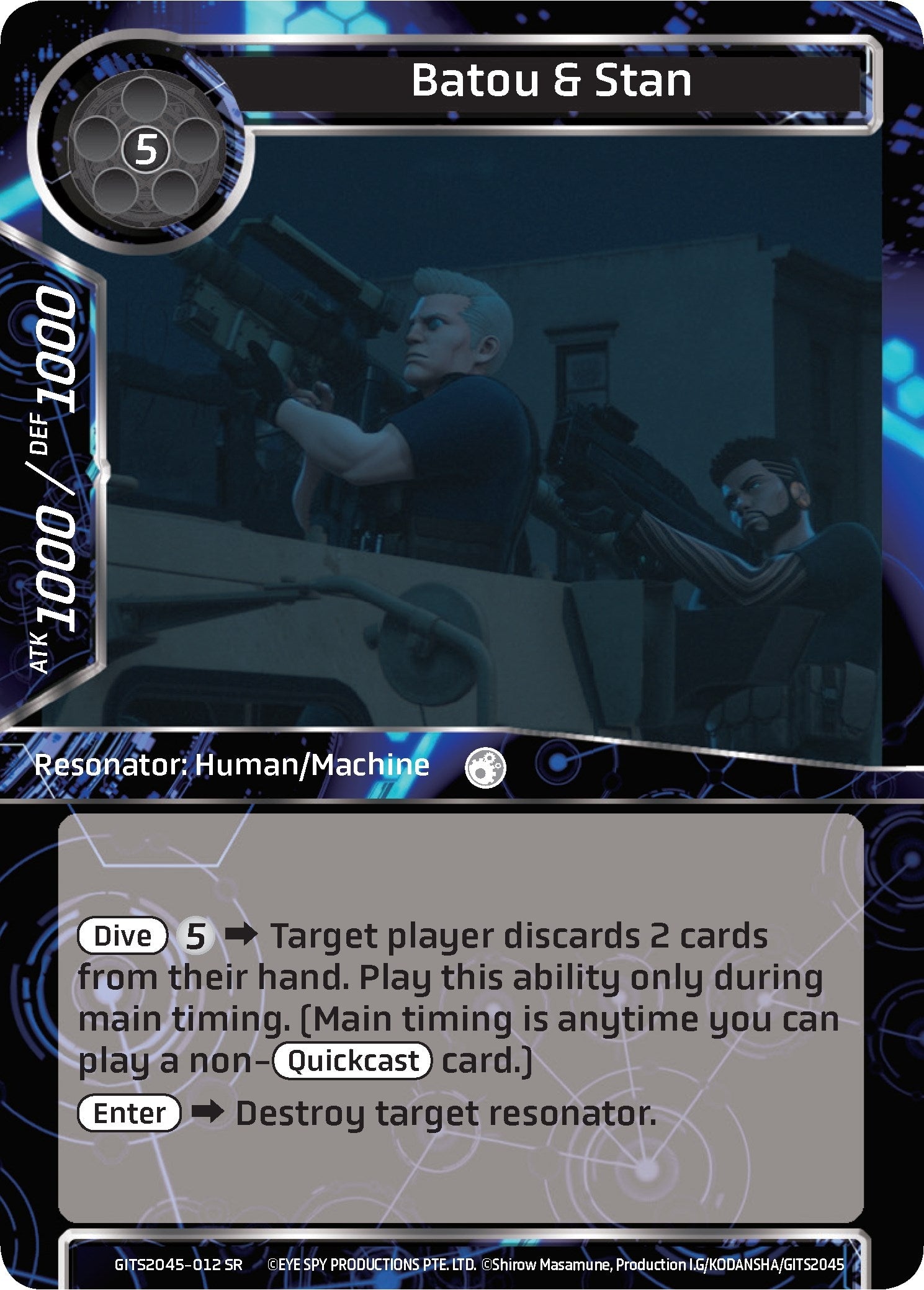 Image for Batou & Stan (Ghost in the Shell SAC_2045) (GITS2045-012) - Force of Will