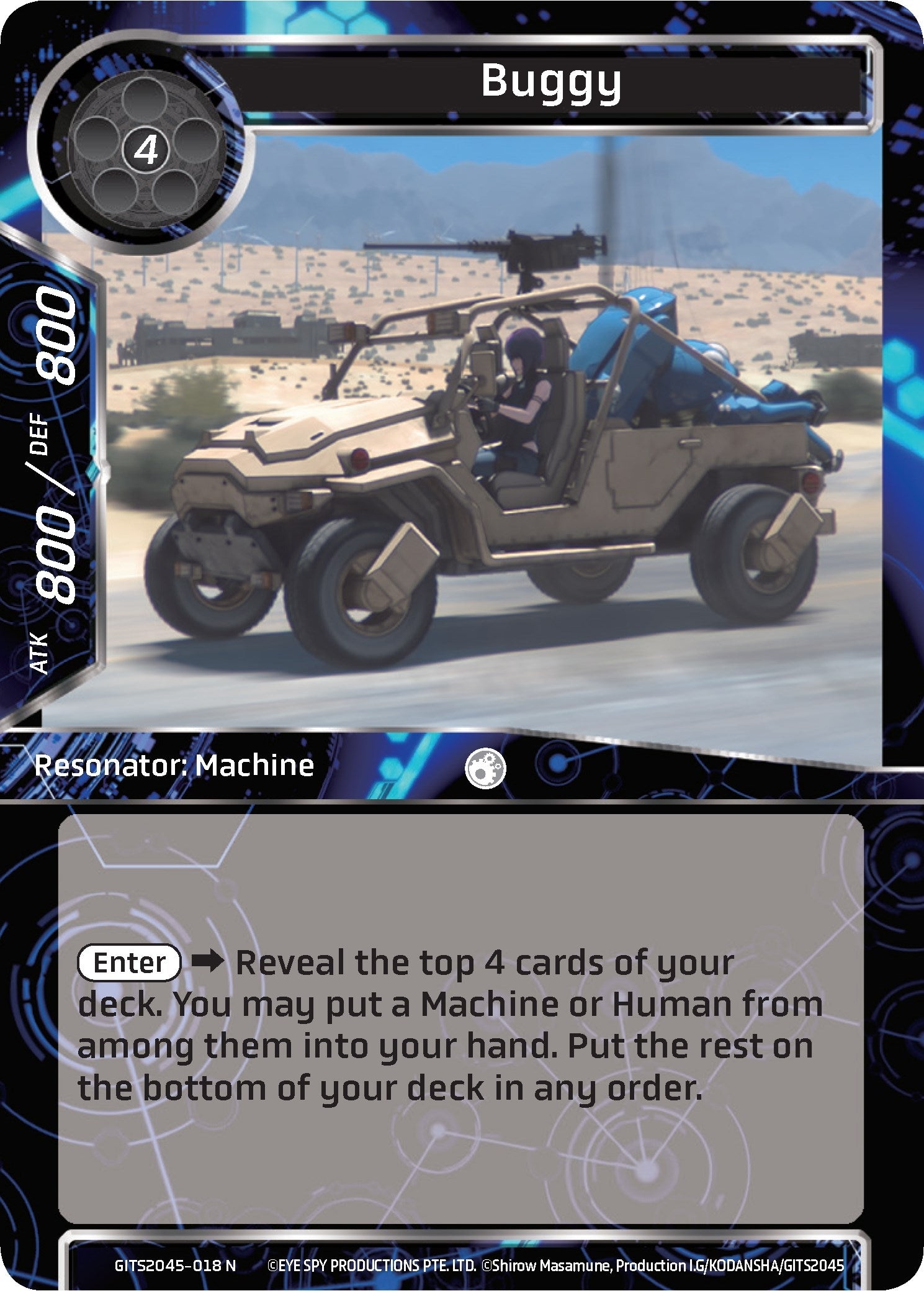 Image for Buggy (Ghost in the Shell SAC_2045) (GITS2045-018) - Force of Will