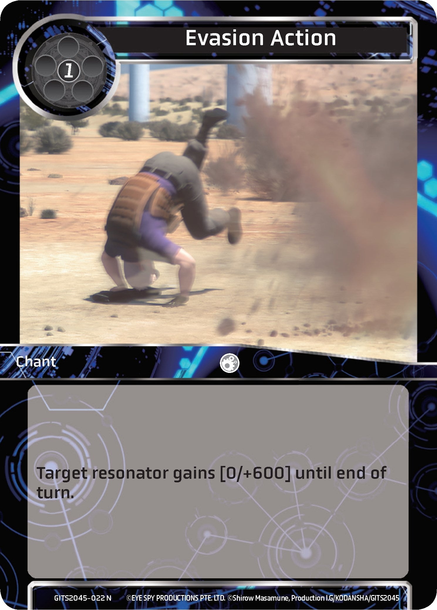 Image for Evasion Action (Ghost in the Shell SAC_2045) (GITS2045-022) - Force of Will