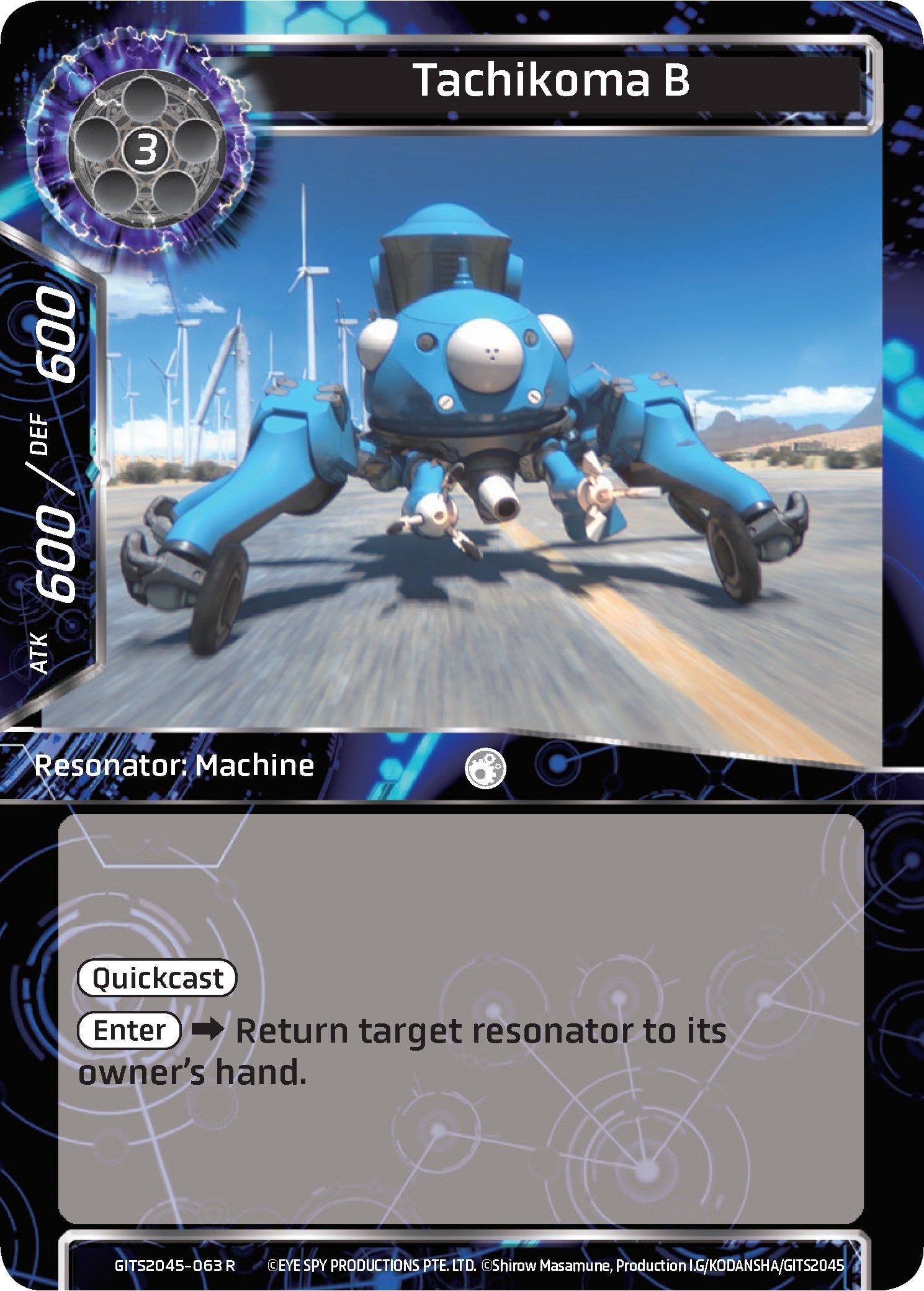 Image for Tachikoma B (Ghost in the Shell SAC_2045) (GITS2045-063) - Force of Will