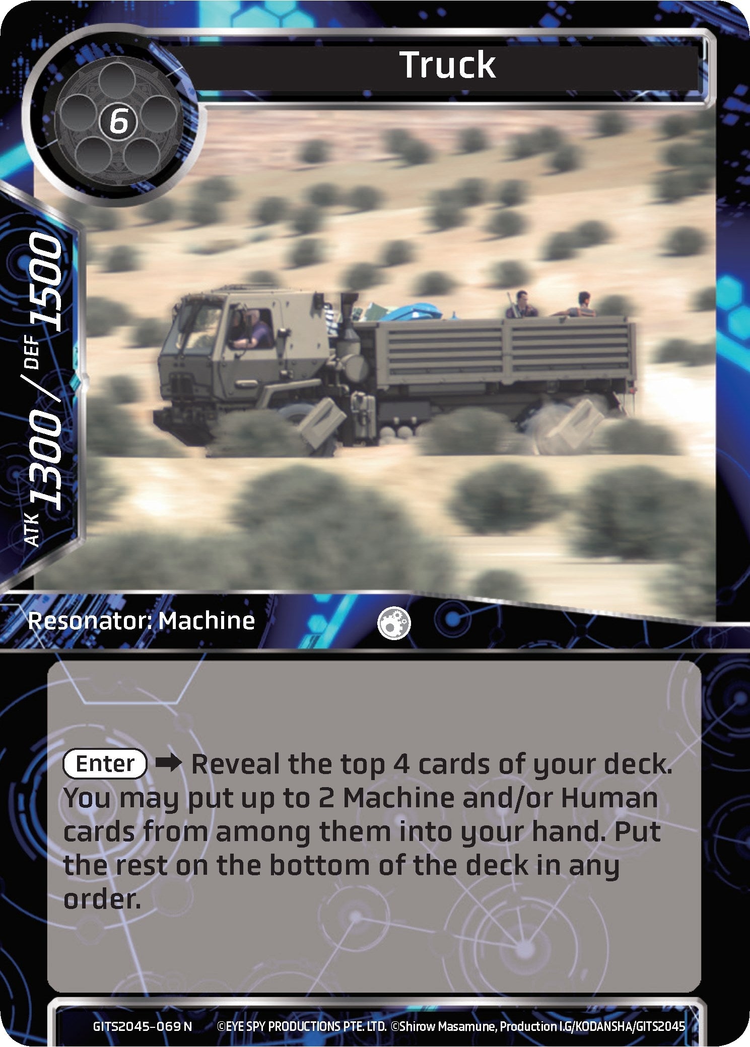 Image for Truck (Ghost in the Shell SAC_2045) (GITS2045-069) - Force of Will