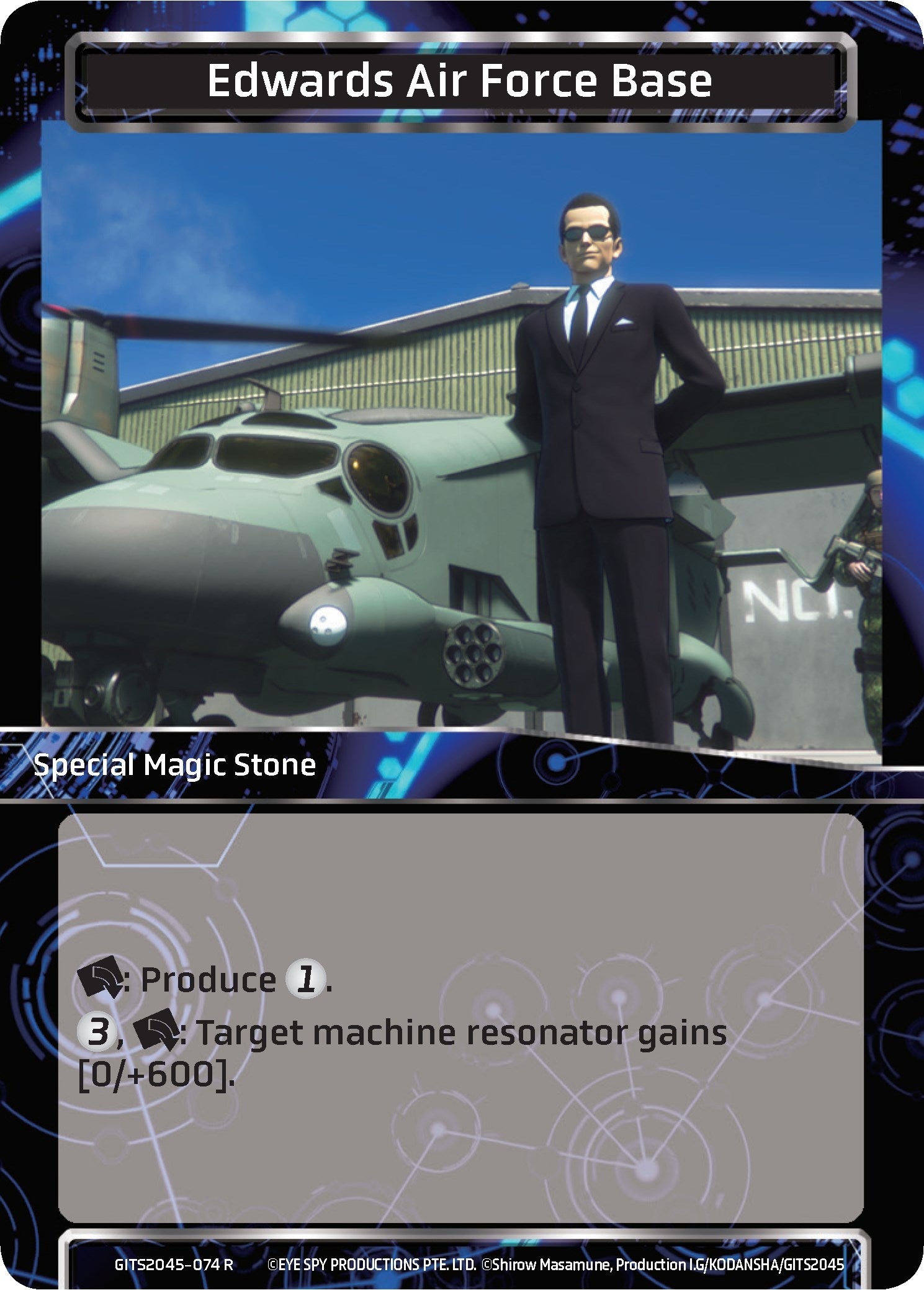 Image for Edwards Air Force Base (Ghost in the Shell SAC_2045) (GITS2045-074) - Force of Will