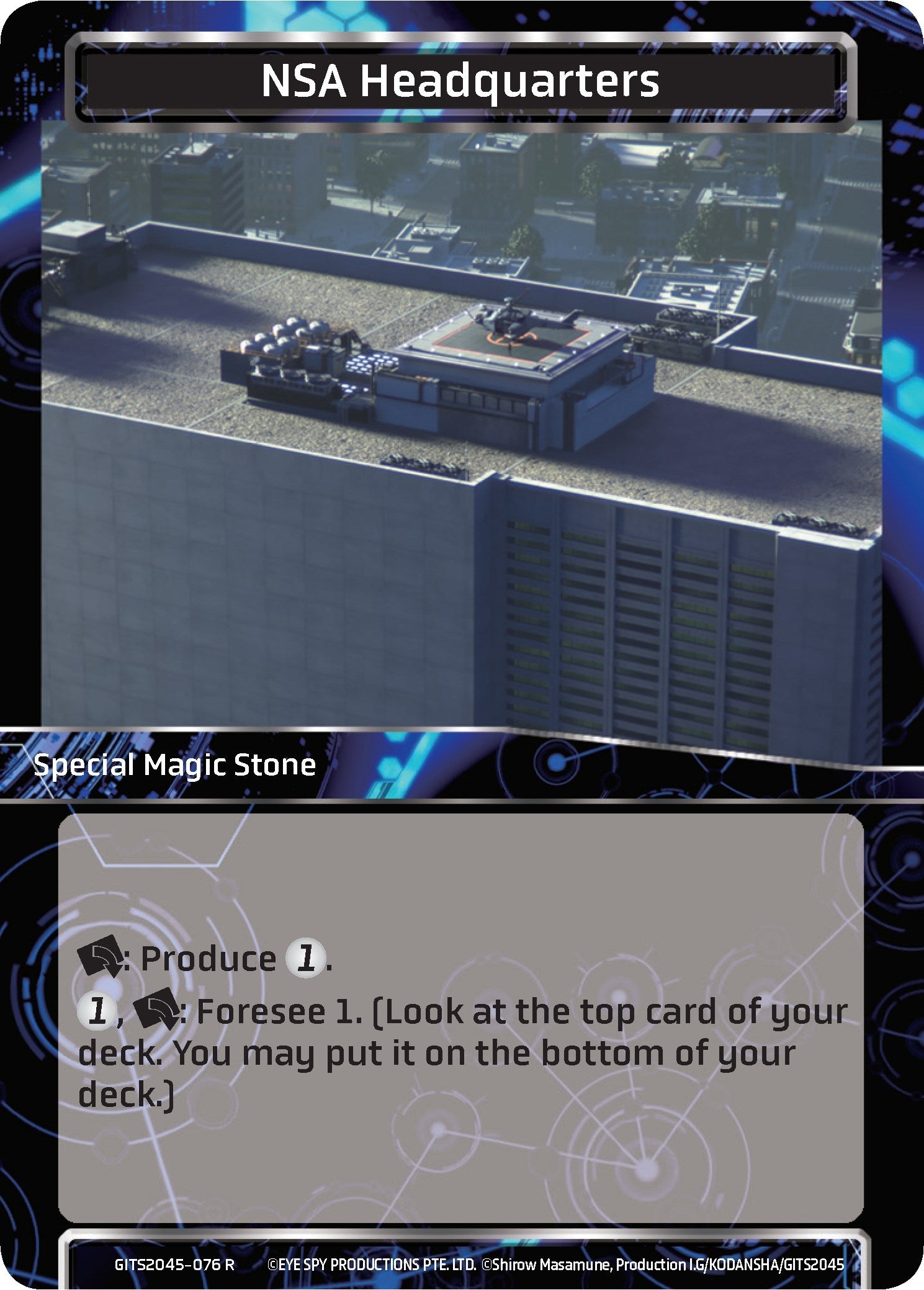Image for NSA Headquarters (Ghost in the Shell SAC_2045) (GITS2045-076) - Force of Will