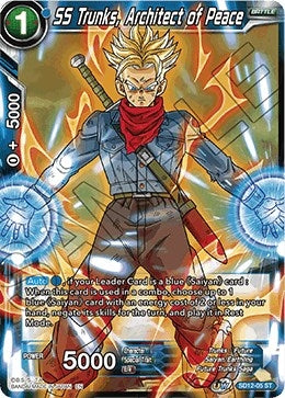 Image for SS Trunks, Architect of Peace (Rise of the Unison Warrior) (SD12-05) - Dragon Ball Super: Masters
