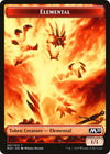 Image for Elemental // Satyr Double-Sided Token (Challenger 2020) (Unique and Miscellaneous Promos) (7 // 9) - Magic: The Gathering