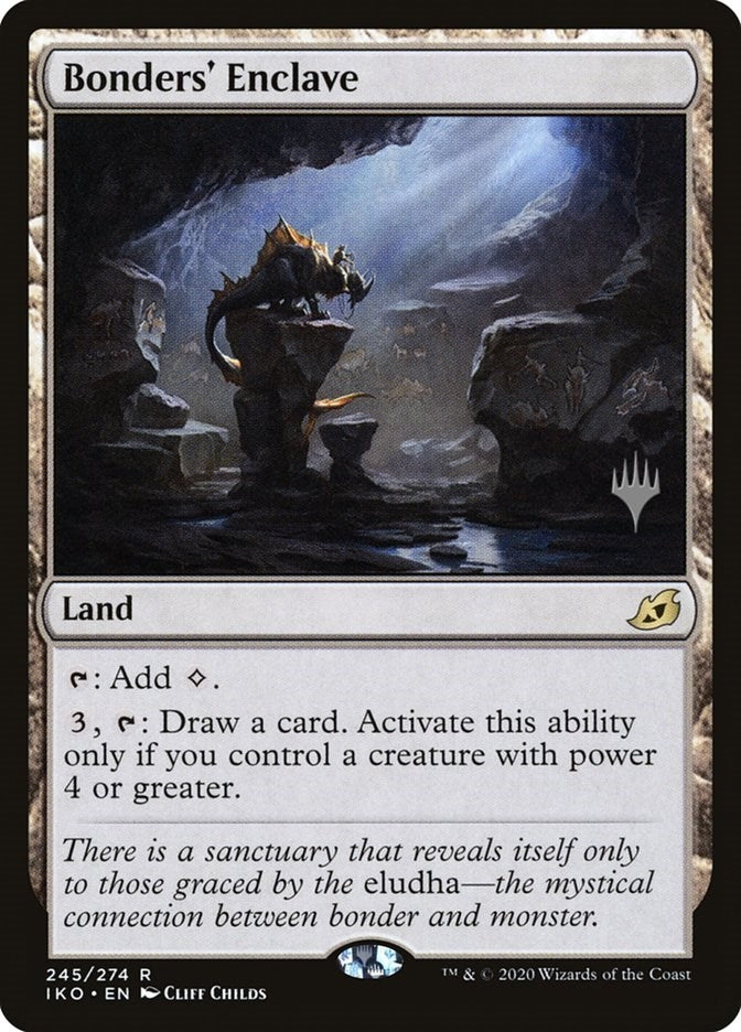 Image for Bonders' Enclave (Promo Pack: Ikoria) (245) - Magic: The Gathering