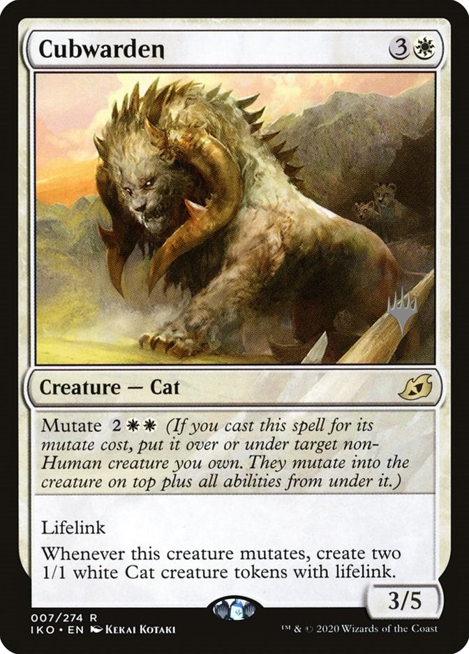 Image for Cubwarden (Promo Pack: Ikoria) (7) - Magic: The Gathering