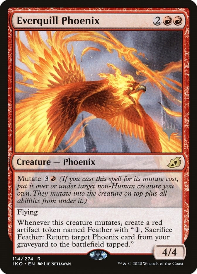 Image for Everquill Phoenix (Promo Pack: Ikoria) (114) - Magic: The Gathering