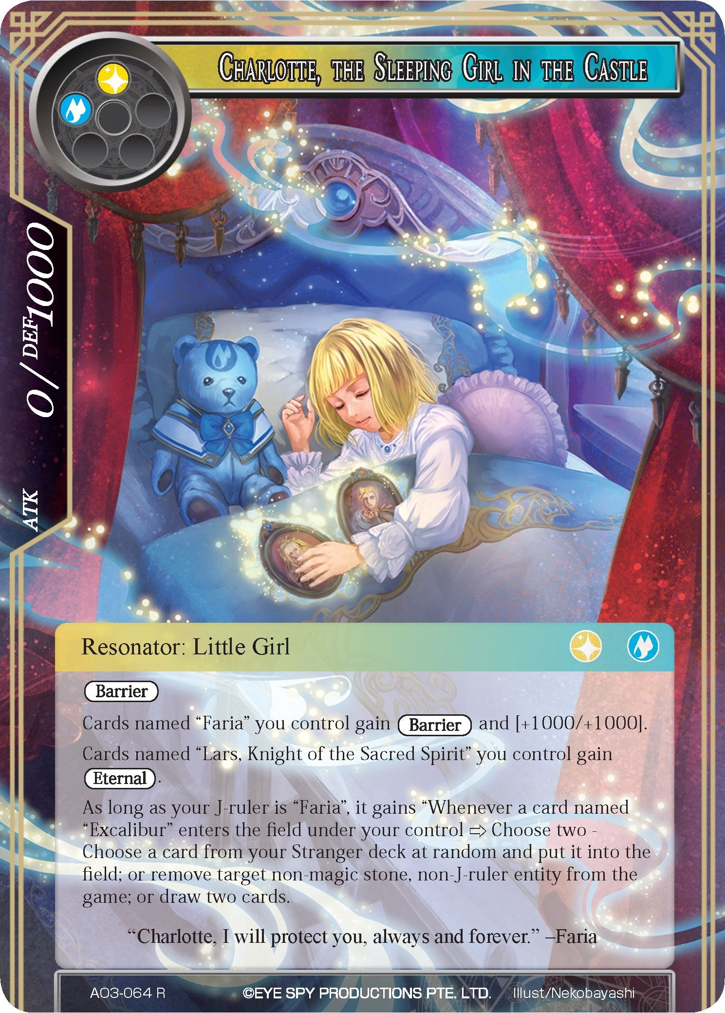 Image for Charlotte, the Sleeping Girl in the Castle (Alice Origin III) (AO3-064) - Force of Will