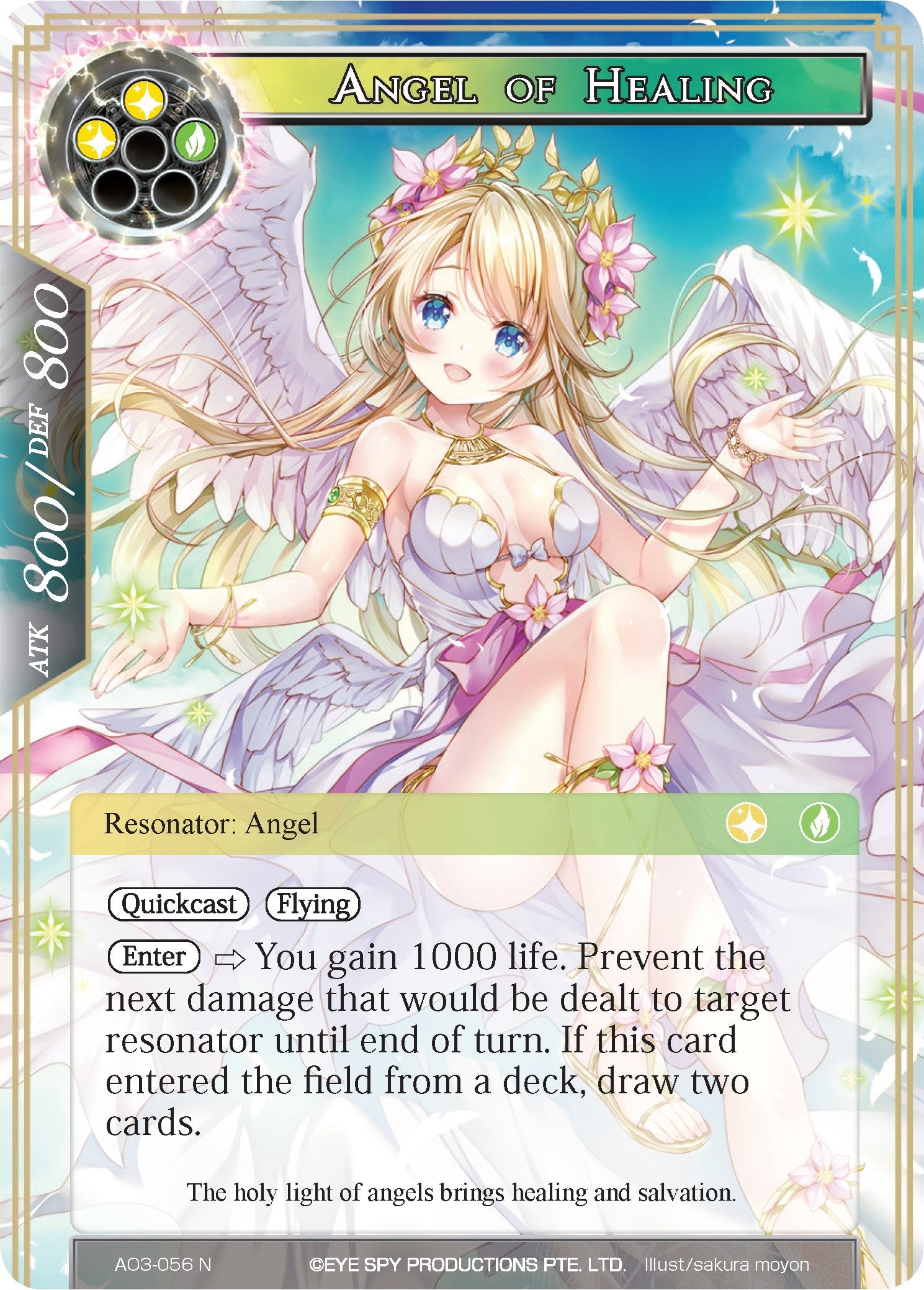 Image for Angel of Healing (Alice Origin III) (AO3-056) - Force of Will