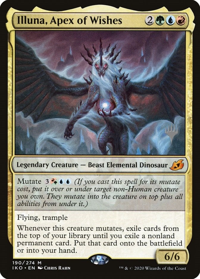 Image for Illuna, Apex of Wishes (Promo Pack: Ikoria) (190) - Magic: The Gathering
