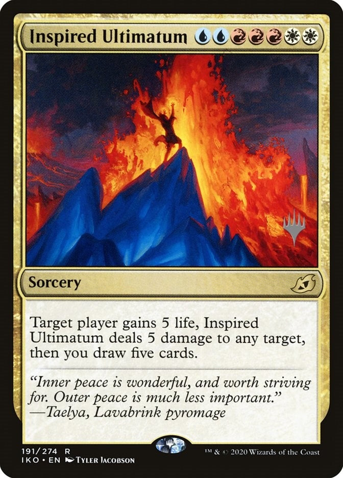 Image for Inspired Ultimatum (Promo Pack: Ikoria) (191) - Magic: The Gathering