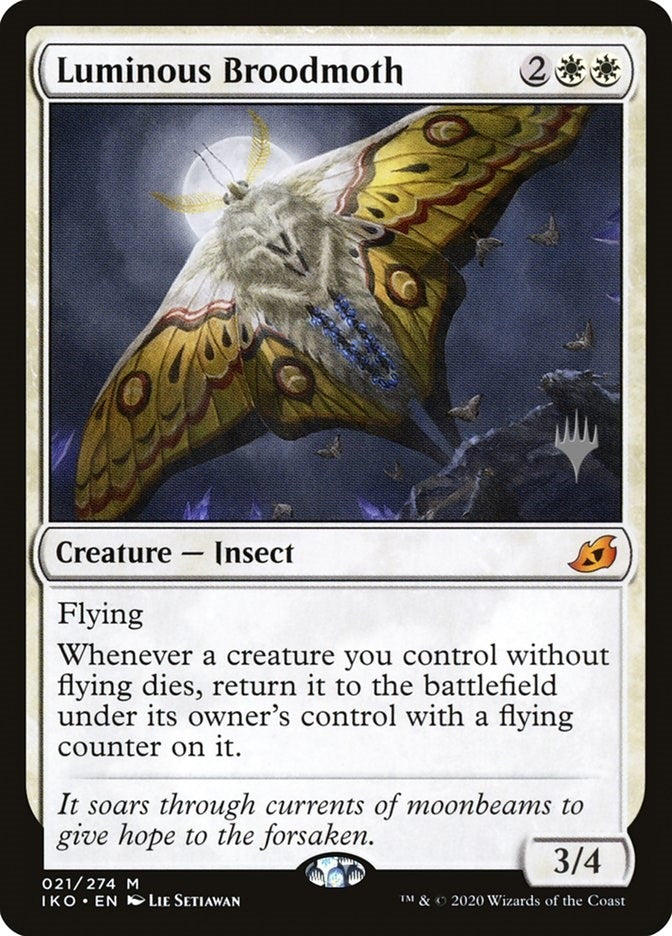 Image for Luminous Broodmoth (Promo Pack: Ikoria) (21) - Magic: The Gathering