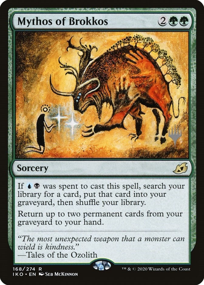 Image for Mythos of Brokkos (Promo Pack: Ikoria) (168) - Magic: The Gathering