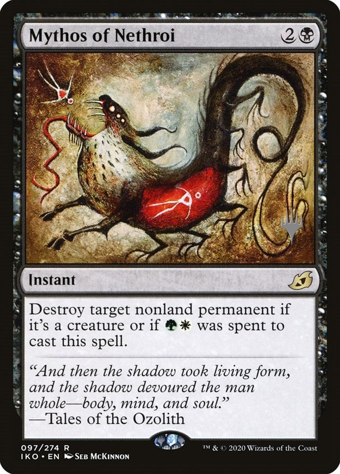Image for Mythos of Nethroi (Promo Pack: Ikoria) (97) - Magic: The Gathering