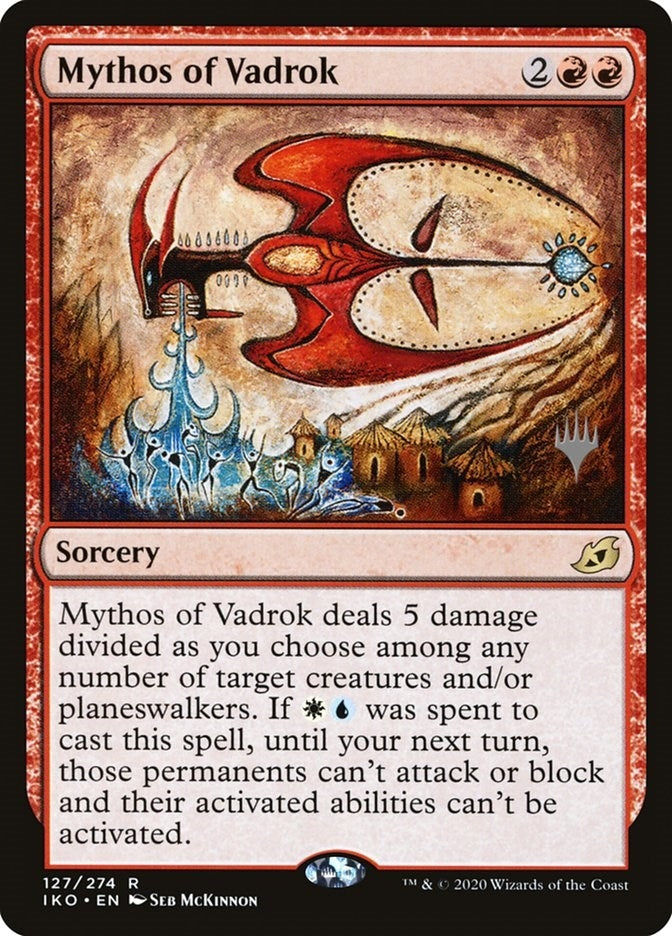 Image for Mythos of Vadrok (Promo Pack: Ikoria) (127) - Magic: The Gathering