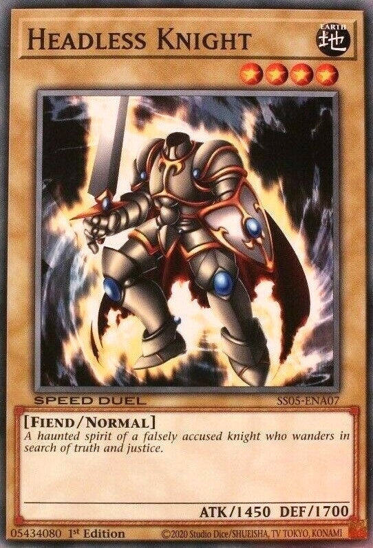Image for Headless Knight (Speed Duel Decks: Twisted Nightmares) (SS05-ENA07) - YuGiOh