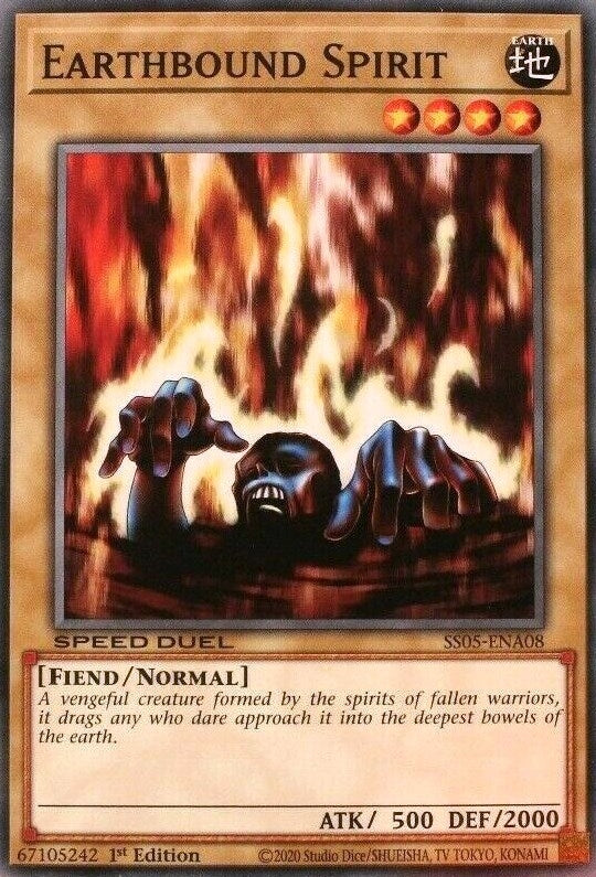 Image for Earthbound Spirit (Speed Duel Decks: Twisted Nightmares) (SS05-ENA08) - YuGiOh