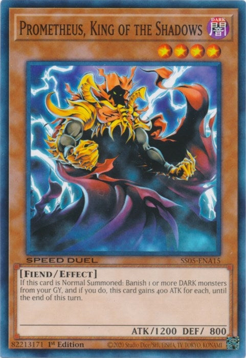 Image for Prometheus, King of the Shadows (Speed Duel Decks: Twisted Nightmares) (SS05-ENA15) - YuGiOh