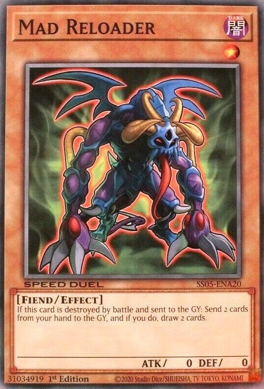 Image for Mad Reloader (Speed Duel Decks: Twisted Nightmares) (SS05-ENA20) - YuGiOh