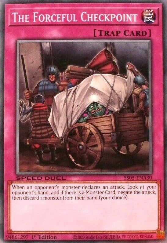 Image for The Forceful Checkpoint (Speed Duel Decks: Twisted Nightmares) (SS05-ENA30) - YuGiOh