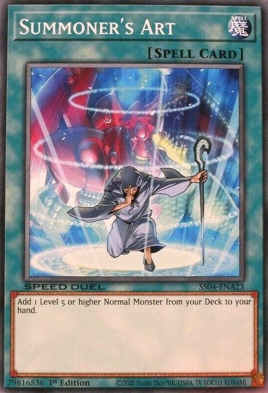 Image for Summoner's Art (Speed Duel Decks: Match of the Millennium) (SS04-ENA23) - YuGiOh