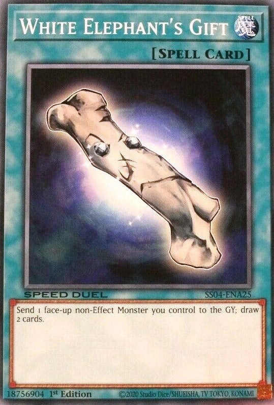 Image for White Elephant's Gift (Speed Duel Decks: Match of the Millennium) (SS04-ENA25) - YuGiOh