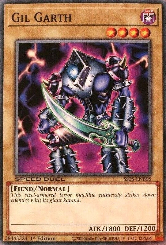 Image for Gil Garth (Speed Duel Decks: Twisted Nightmares) (SS05-ENB05) - YuGiOh