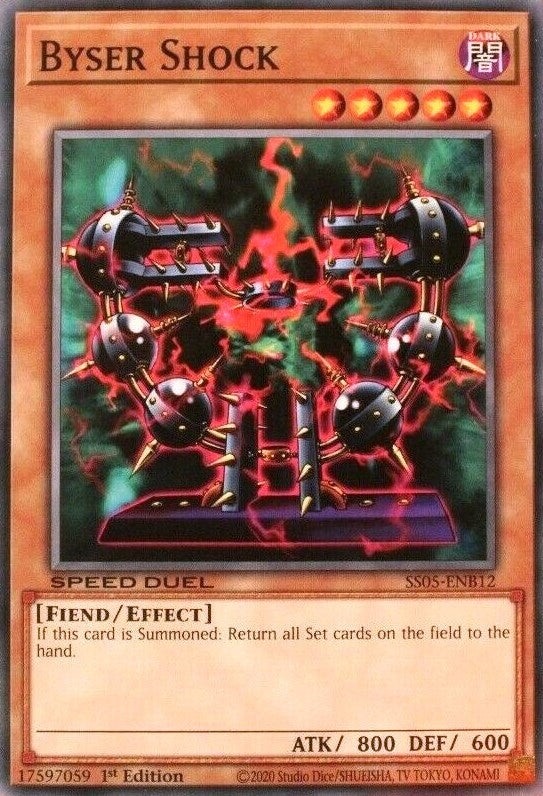Image for Byser Shock (Speed Duel Decks: Twisted Nightmares) (SS05-ENB12) - YuGiOh