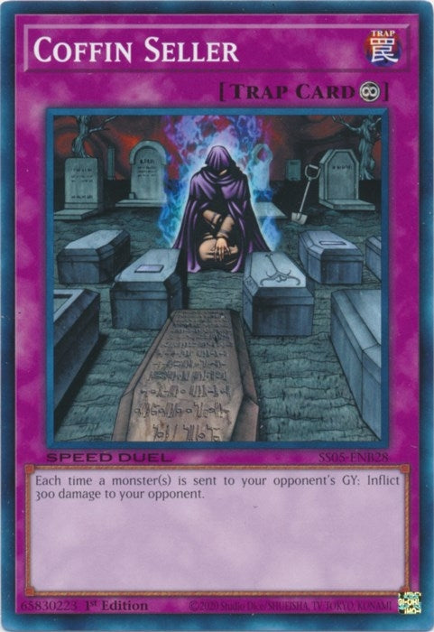 Image for Coffin Seller (Speed Duel Decks: Twisted Nightmares) (SS05-ENB28) - YuGiOh
