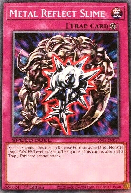 Image for Metal Reflect Slime (Speed Duel Decks: Twisted Nightmares) (SS05-ENB29) - YuGiOh