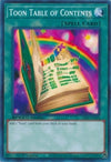Image for Toon Table of Contents (Speed Duel Decks: Match of the Millennium) (SS04-ENB20) - YuGiOh