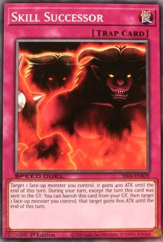 Image for Skill Successor (Speed Duel Decks: Match of the Millennium) (SS04-ENB29) - YuGiOh