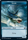 Image for Shark // Human Soldier (005) Double-Sided Token (Ikoria: Lair of Behemoths) (7 // 5) - Magic: The Gathering